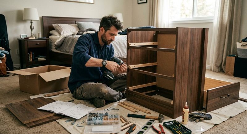 Wood Furniture Assembly in Kansas City, KS