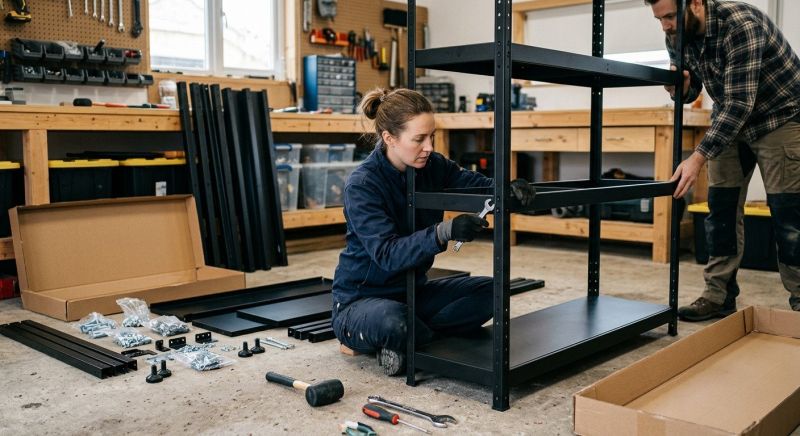 Shoe Rack Assembly in Kansas City, KS